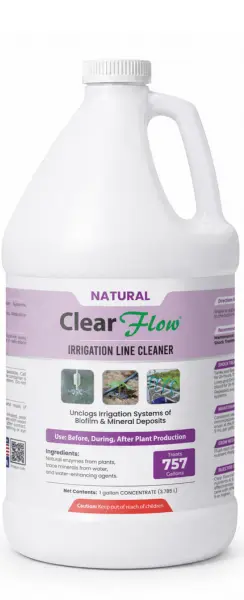 Clear Flow Irrigation Cleaner 1 gallon