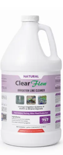 Clear Flow Irrigation Cleaner 1 gallon
